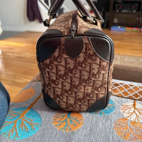 Authentic Vintage Dior Trotter Boston handbag - Picture 4 of 17